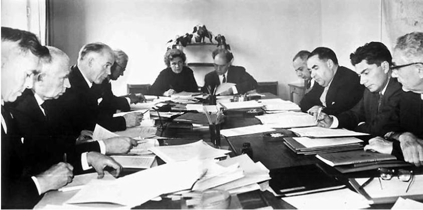 Заседание Советского Комитета по проведению МГГ (1956 г.)